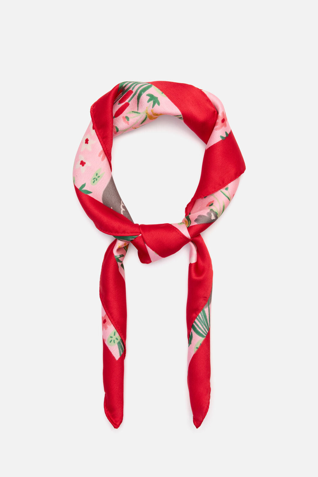 Princess Highway - Swan Satin Scarf - pink