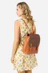 Princess Highway - Two Colour Backpack - tan