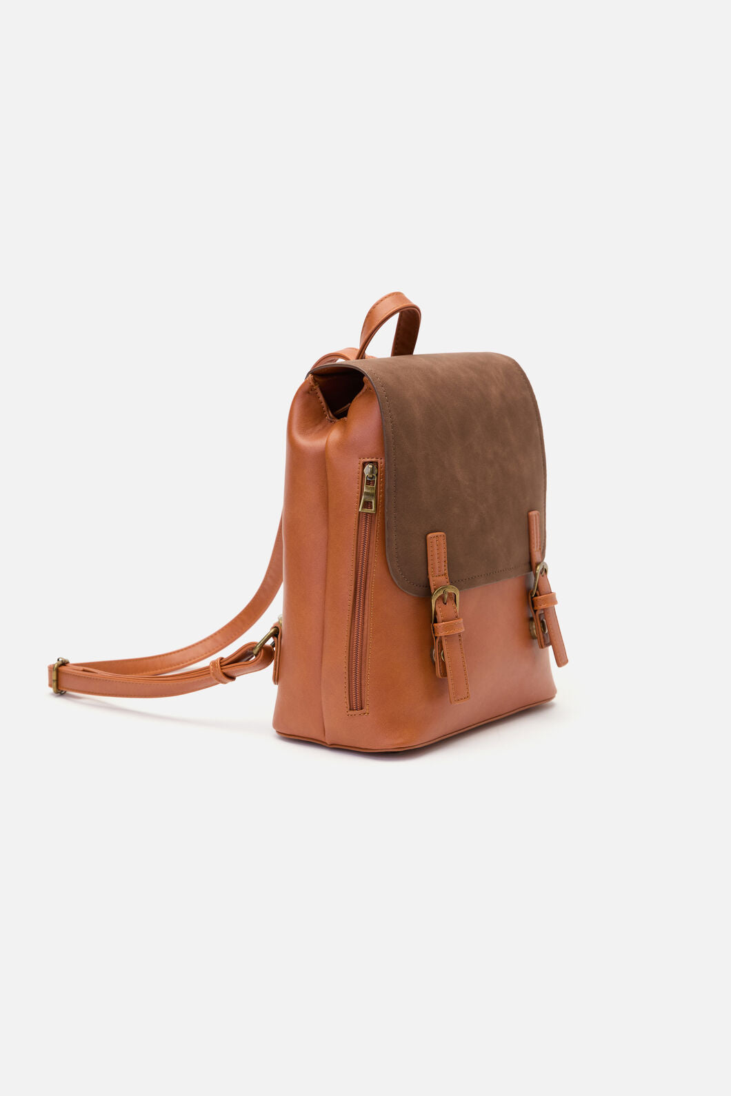 Princess Highway - Two Colour Backpack - tan