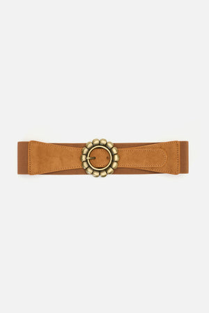 Princess Highway - Daisy Faux Suede Waist Belt - tan