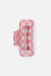 Princess Highway - Gingham Claw Clip - pink