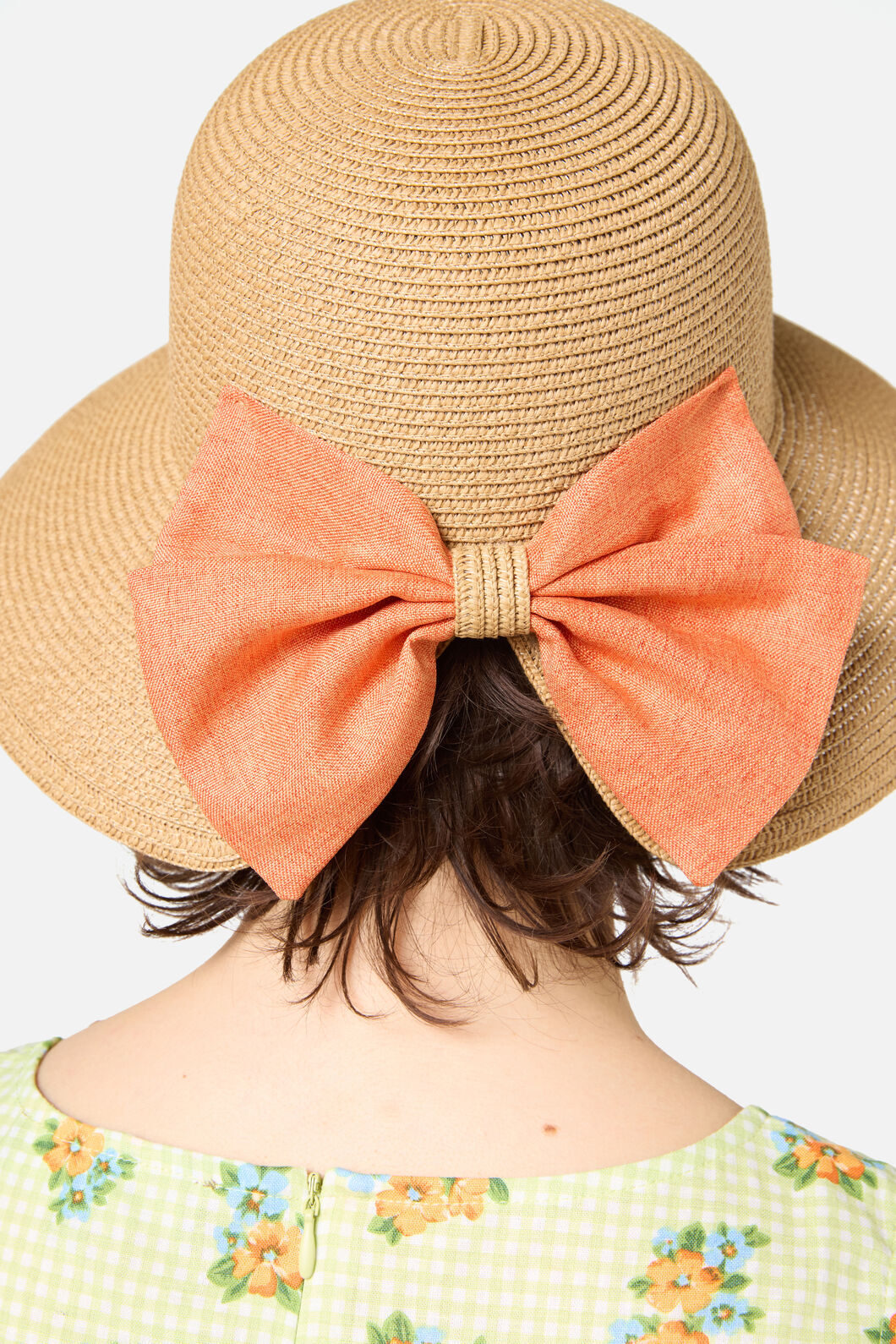 Princess Highway - Bow Cut Out Sun Hat - peach