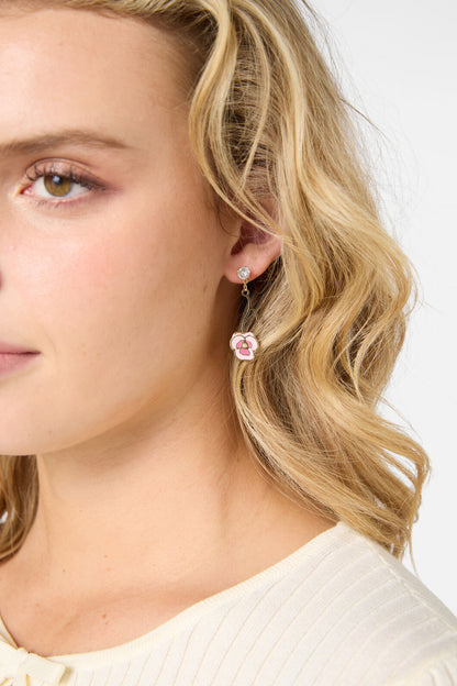 Princess Highway - Gentle Floral Earrings - pink