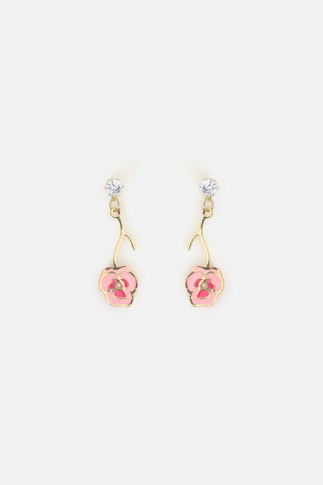 Princess Highway - Gentle Floral Earrings - pink
