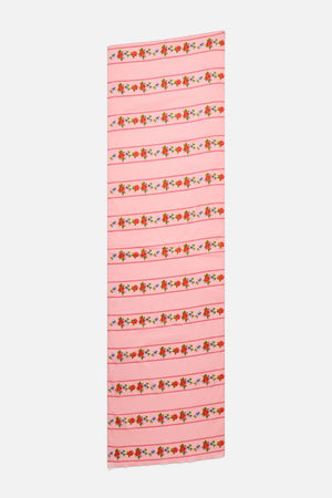 Princess Highway - Gingham Floral Soft Cotton Sca - pink