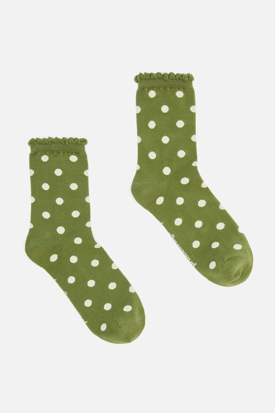 Princess Highway - Olive Spot Socks - olive