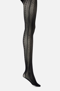 Princess Highway - Black Lacey Tight - black