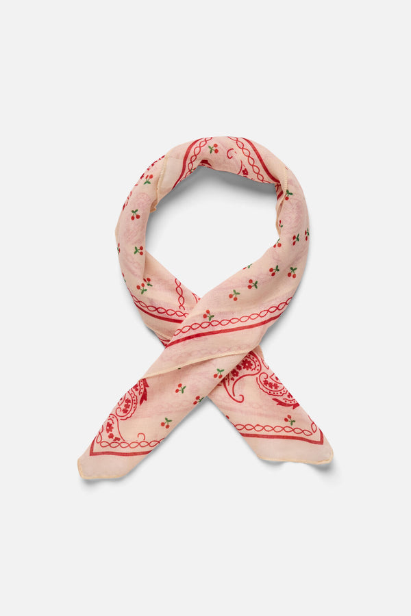 Princess Highway - Cherry Bandana - red