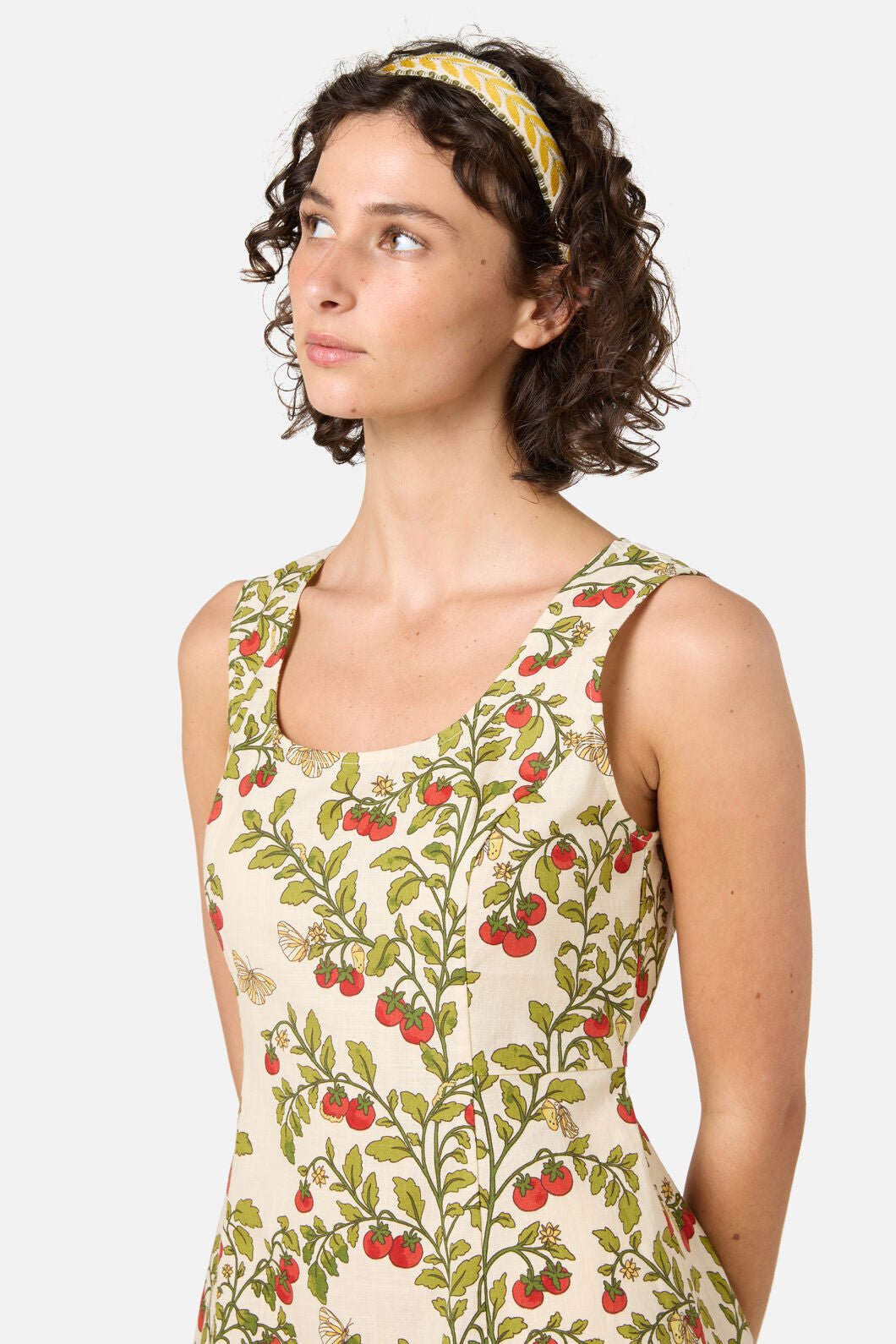 Princess Highway - Yellow Embroidered Headband - yellow