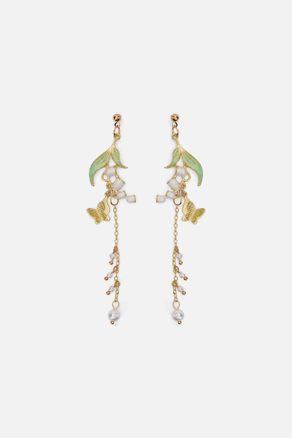 Princess Highway - Lily Drop Earrings - gold