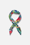 Princess Highway - Alexa Satin Scarf - blue