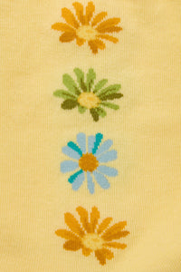 Princess Highway - Lemon Daisy Jane Sock - lemon