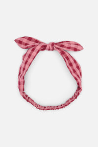 Princess Highway - Pink Margot Check Headband - pink