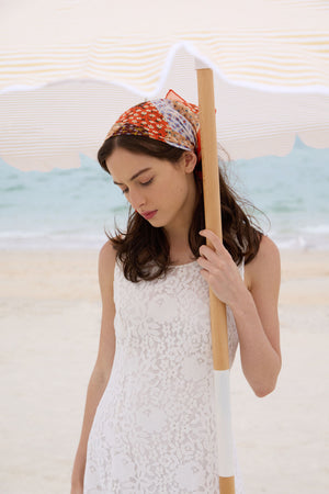 Princess Highway - Patchwork Bandana - orange