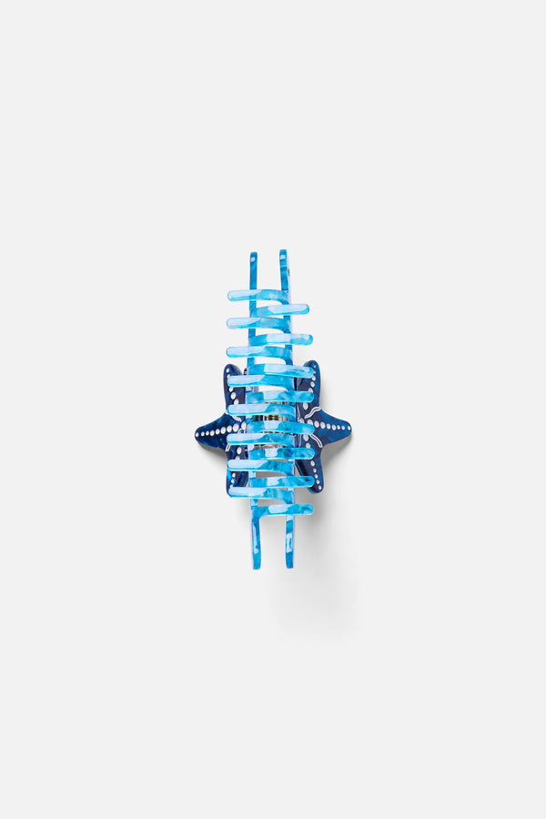 Princess Highway - Starfish Claw Clip - blue
