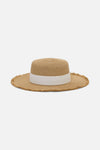 Princess Highway - Contrast Bow Sun Hat - natural