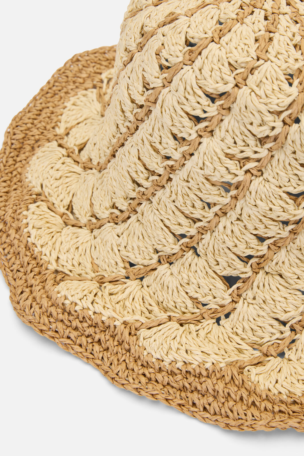 Princess Highway - Two Colour Summer Hat - tan