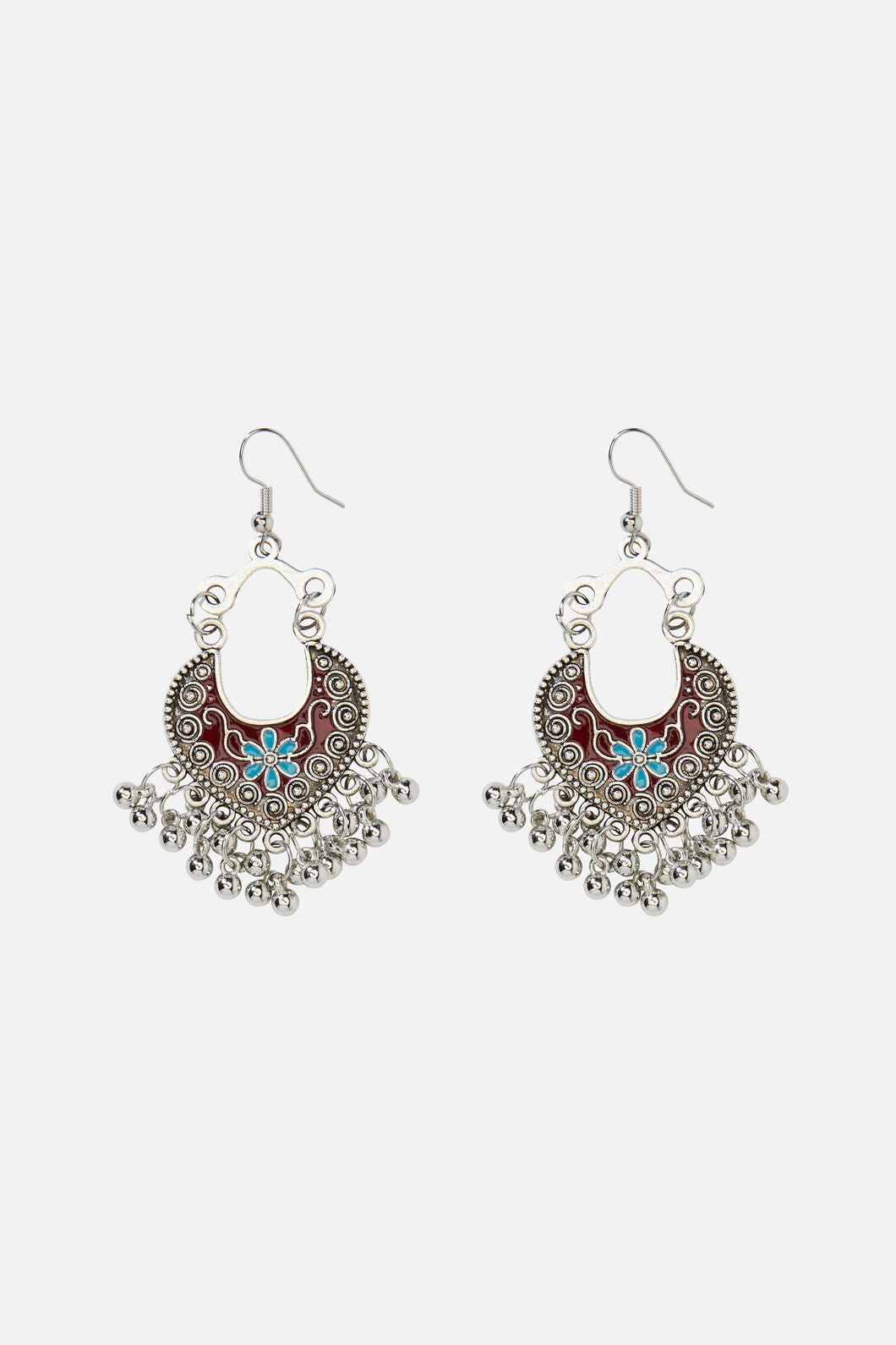 Princess Highway - Bells Boho Earrings - silver