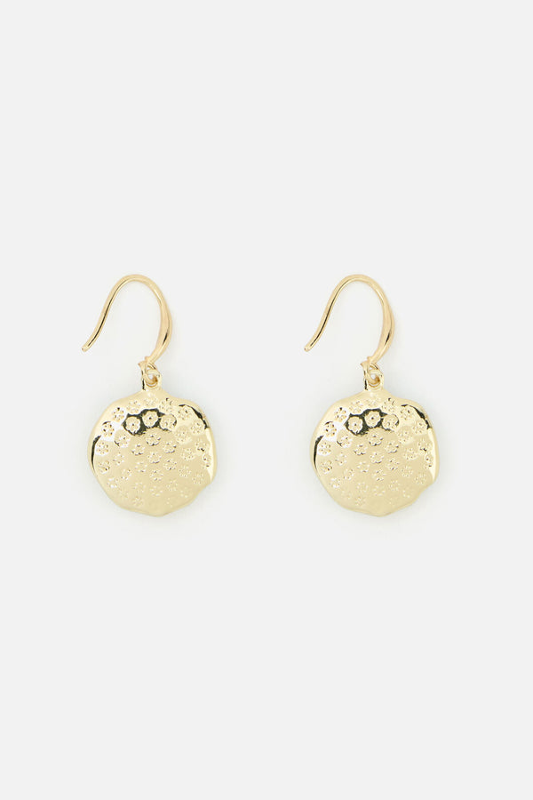 Princess Highway - Enamel Floral Earrings - gold
