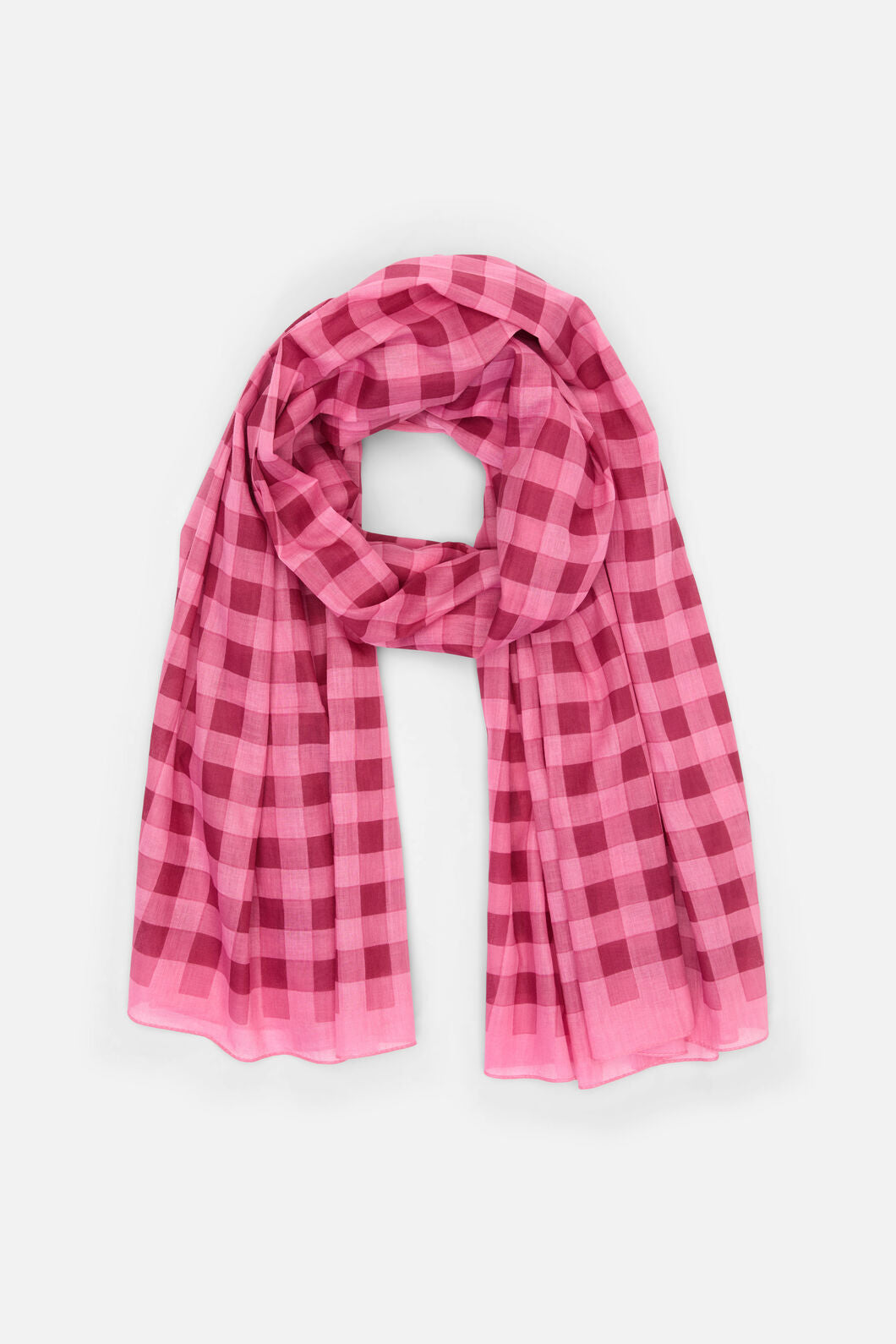 Princess Highway - Margot Check Cotton Sarong - pink