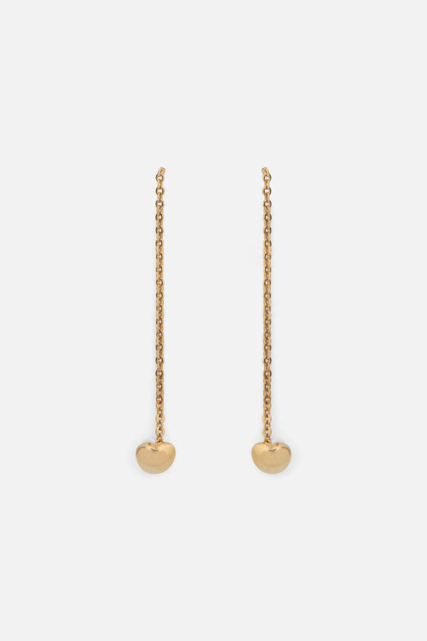 Princess Highway - Heart Drop Earrings - gold