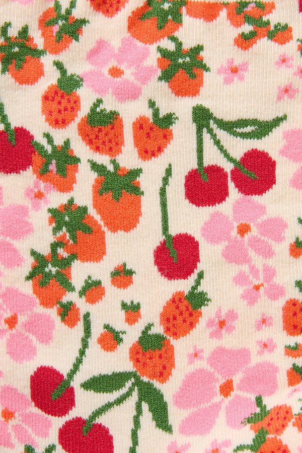 Princess Highway - Berries & Cream Sock - cream