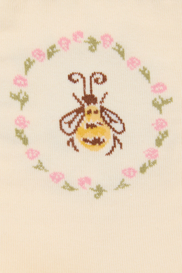 Princess Highway - Honey Bee Sock - cream