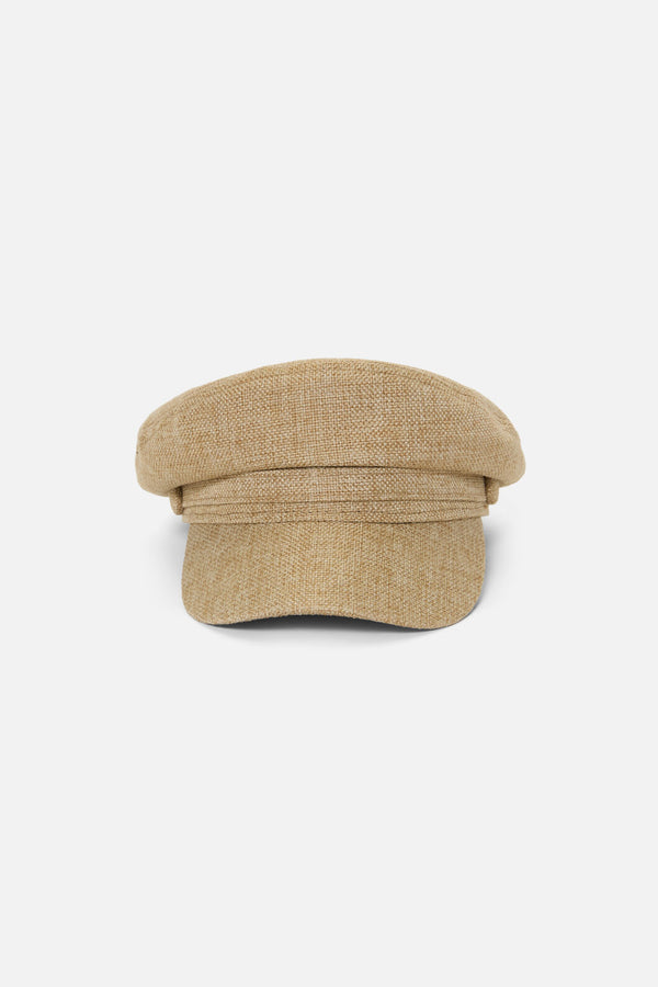 Princess Highway - Tan Button Page Hat - tan