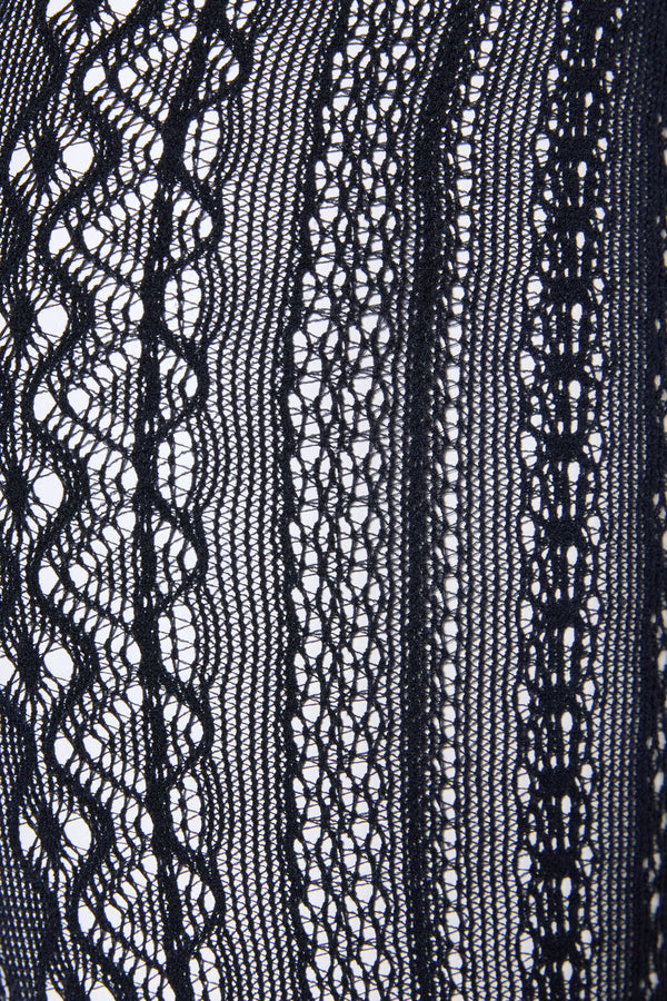 Princess Highway - Black Lacey Tights - black
