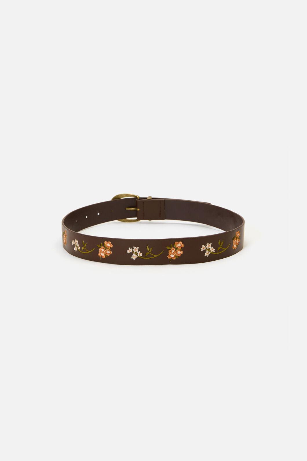 Princess Highway - Winona Embroidered Belt - chocolate