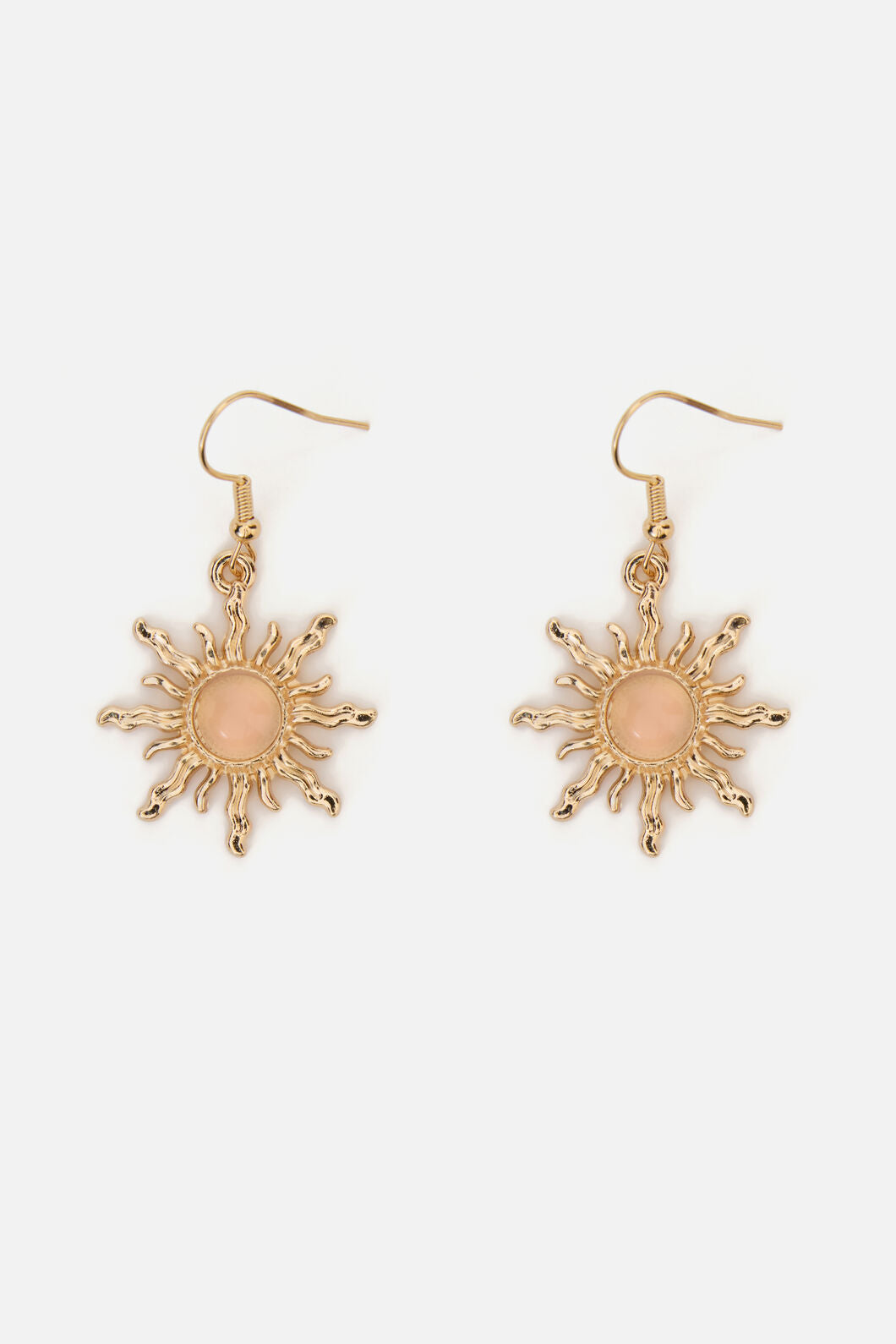 Princess Highway - Peach Sun Earrings - gold