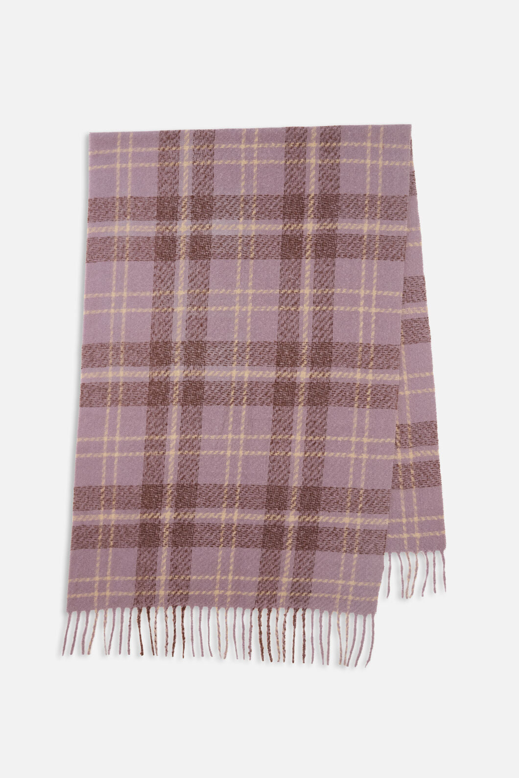 Princess Highway - Lilac Check Scarf - lilac