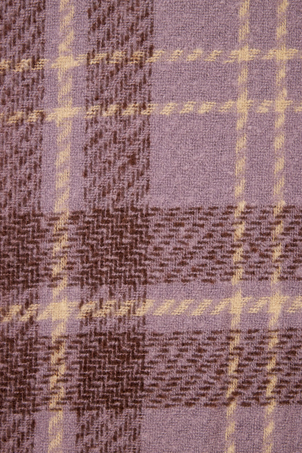 Princess Highway - Lilac Check Scarf - lilac