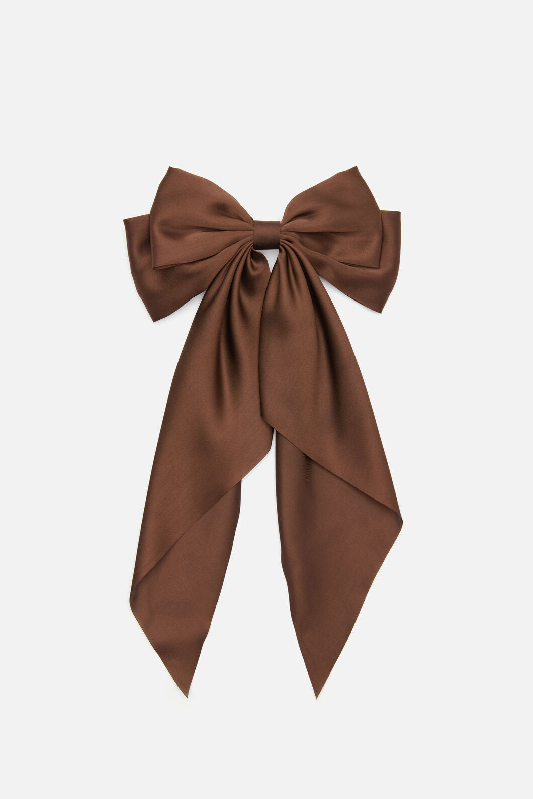 Princess Highway - Velvet Barrette Hair Clip - chocolate