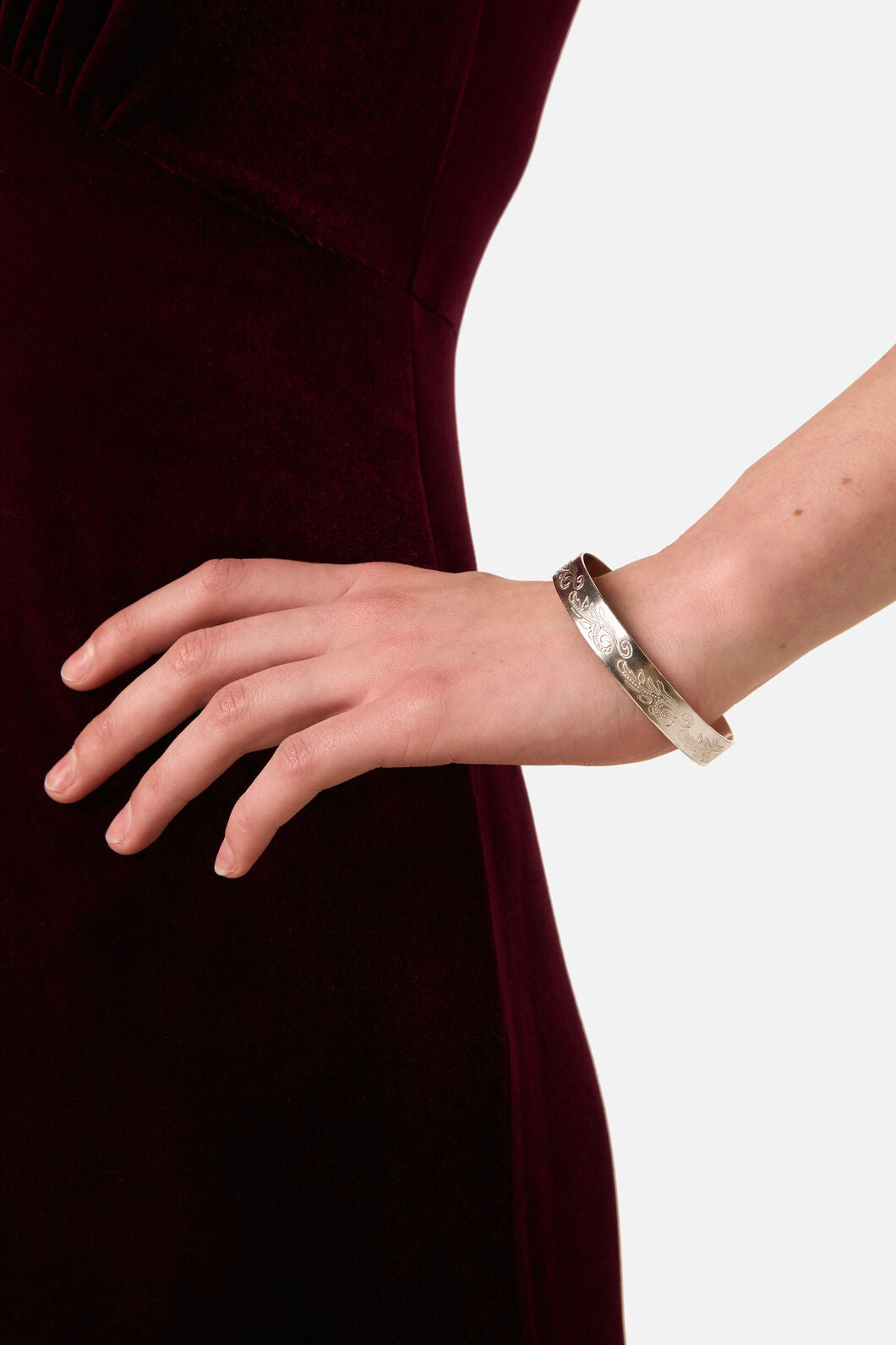 Princess Highway - Etched Bracelet - silver