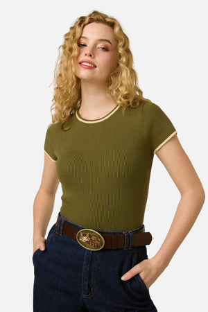 Princess Highway - Cute Cats Belt - chocolate