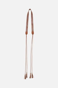 Princess Highway - Boho Tie Belt - chocolate