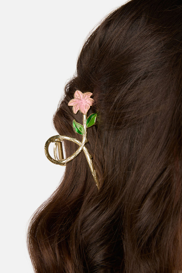 Princess Highway - Goldie Flower Claw Clip - gold