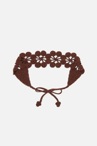 Princess Highway - Chocolate Twiggy Knit Headband - chocolate