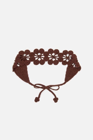 Princess Highway - Chocolate Twiggy Knit Headband - chocolate