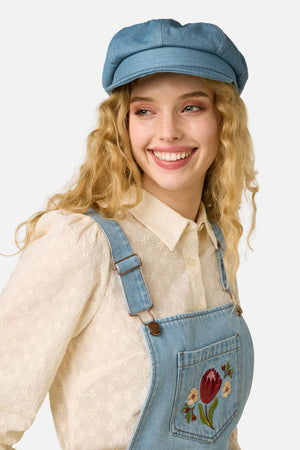 Princess Highway - Mid Blue Denim Page Boy - denim