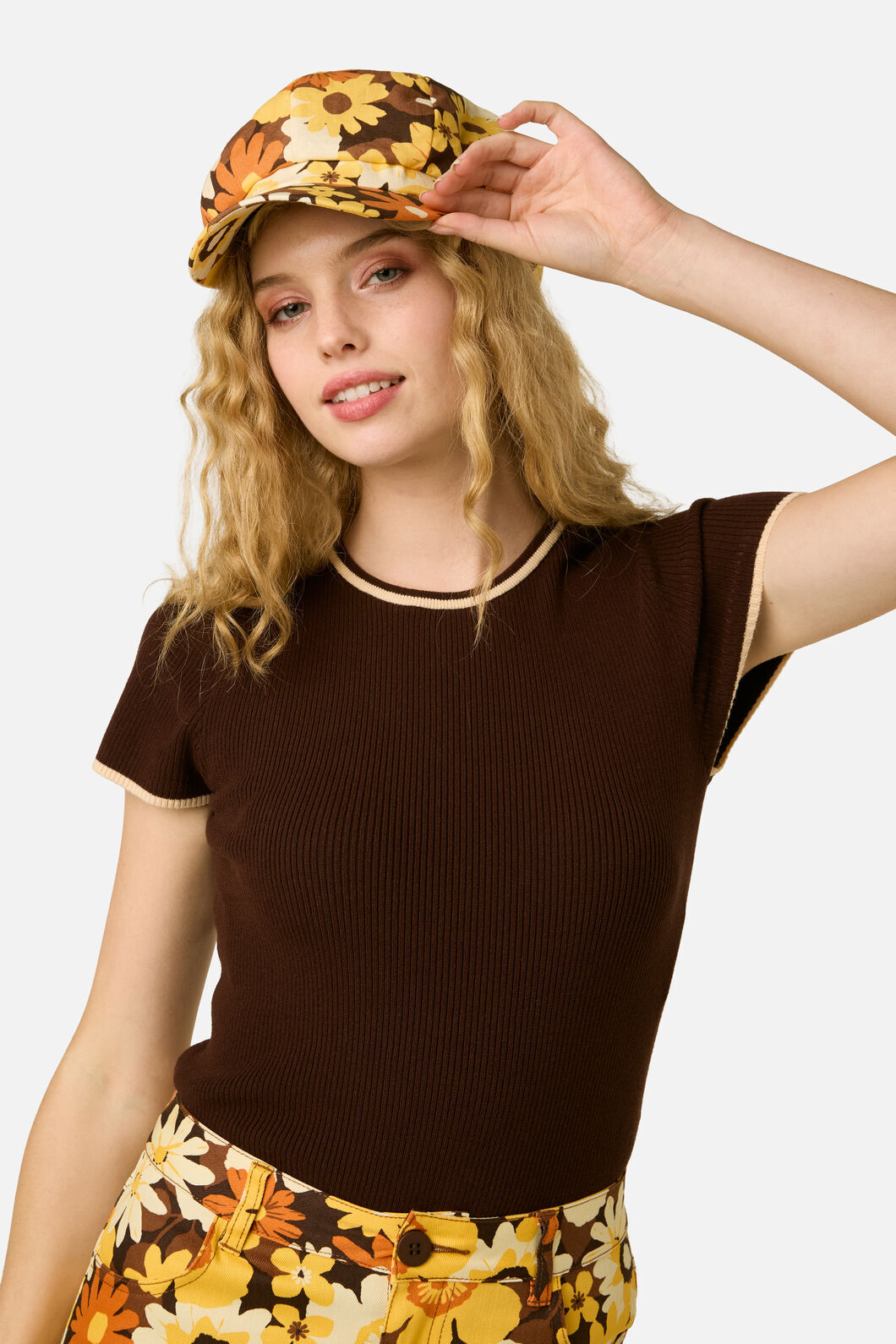 Princess Highway - Twiggy Page Hat - golden-brown