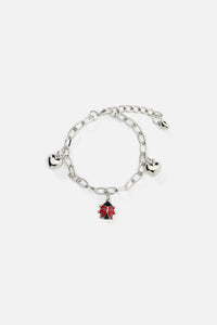 Princess Highway - Ladybug Bracelet - silver