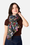 Princess Highway - Mira Native Soft Scarf - navy