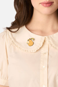 Princess Highway - Pear Pin - yellow