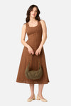 Princess Highway - Olive Boho Faux Suede Bag - olive