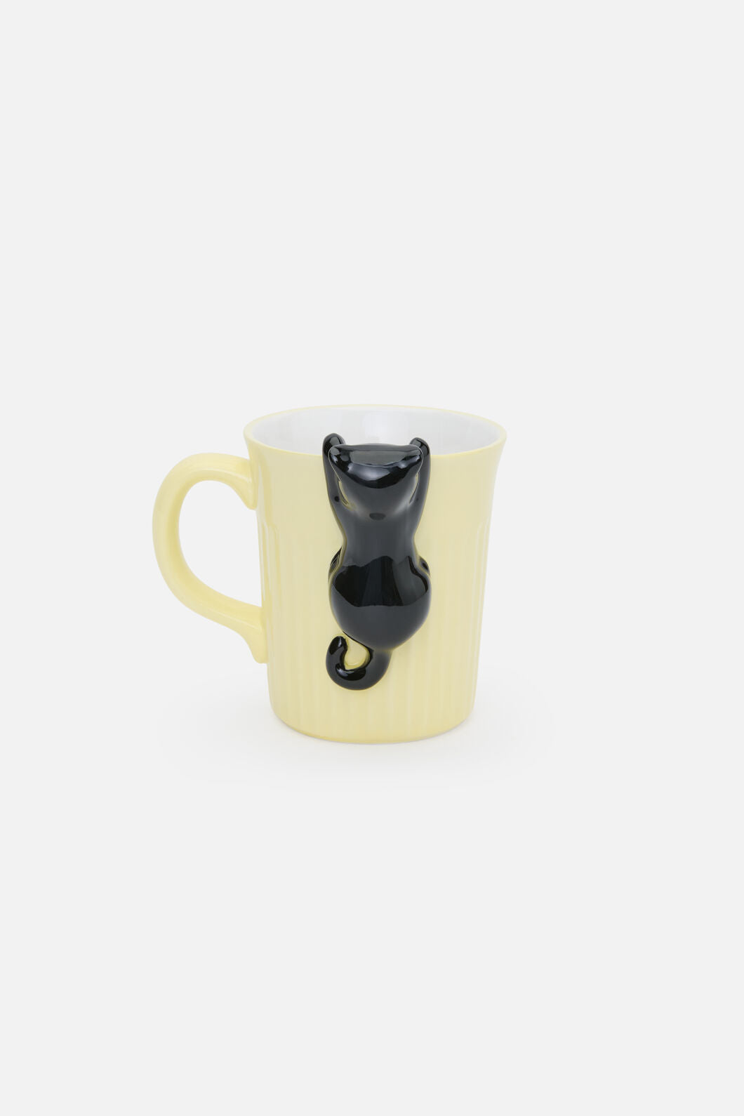 Princess Highway - Lemon Cute Cat Mug - lemon