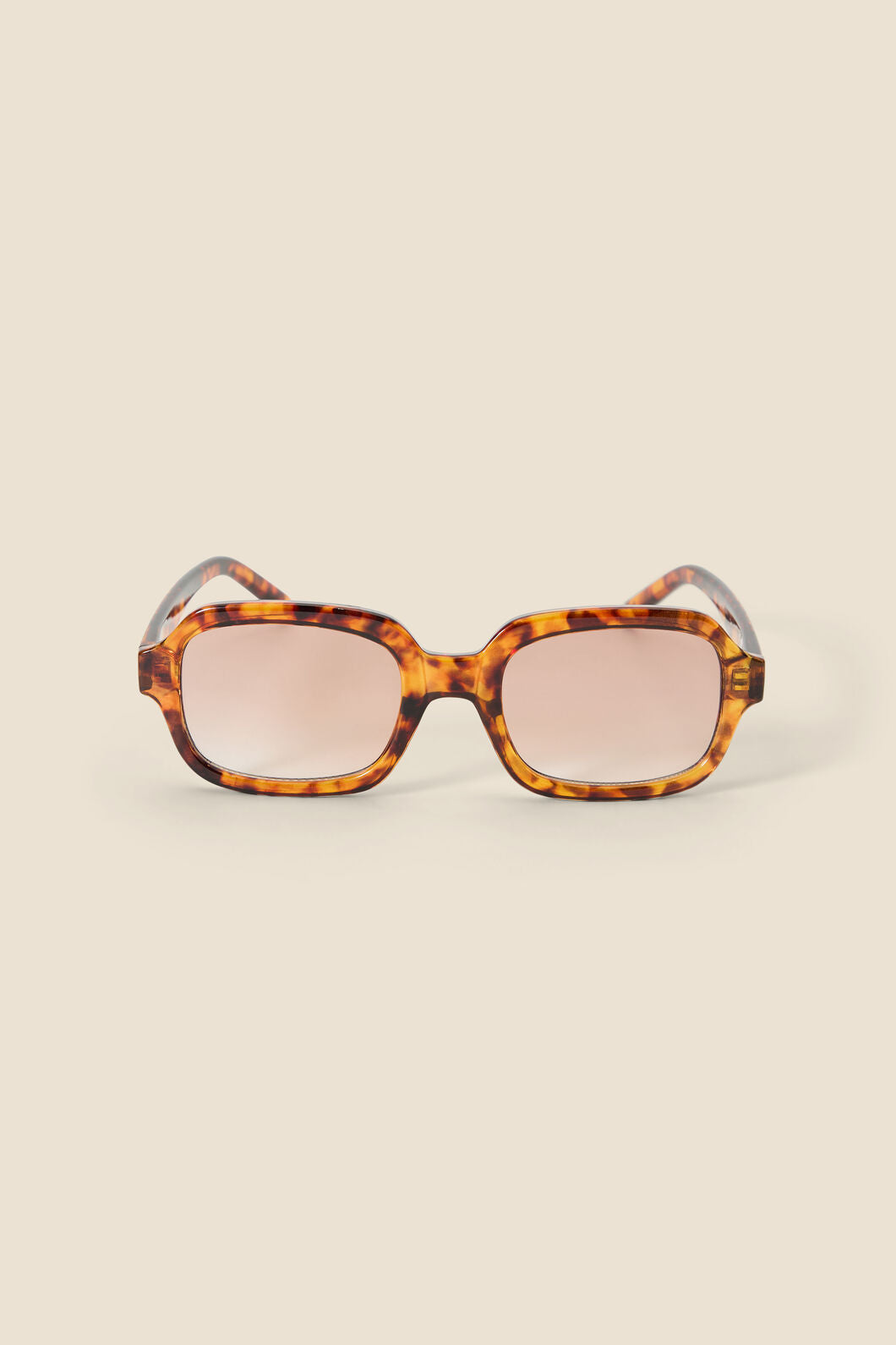 Princess Highway - Posh Pretty Square Sunglasses - tort