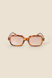 Princess Highway - Posh Pretty Square Sunglasses - tort