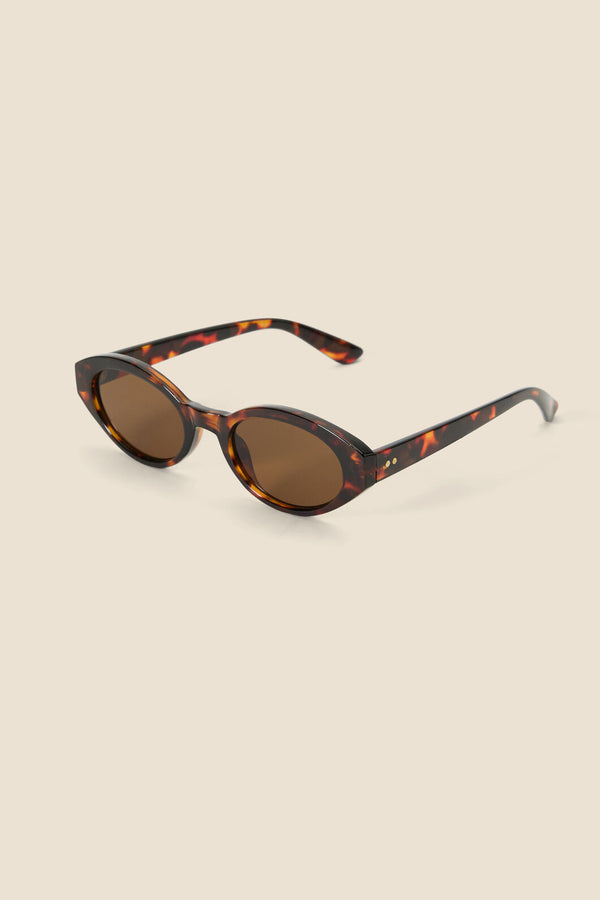 Princess Highway - Tort Soft Cats Eye Sunglasses - tort